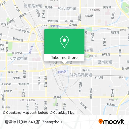 蜜雪冰城(No.543店) map