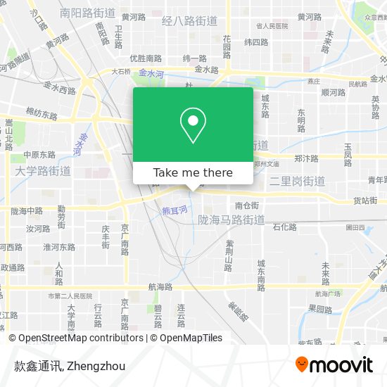 款鑫通讯 map