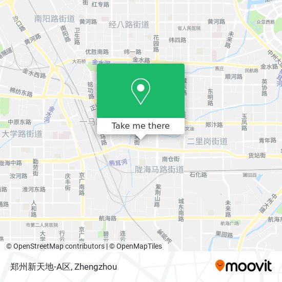郑州新天地-A区 map