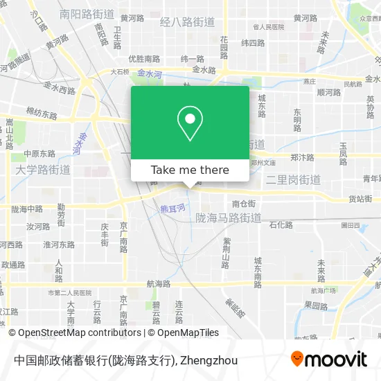 中国邮政储蓄银行(陇海路支行) map