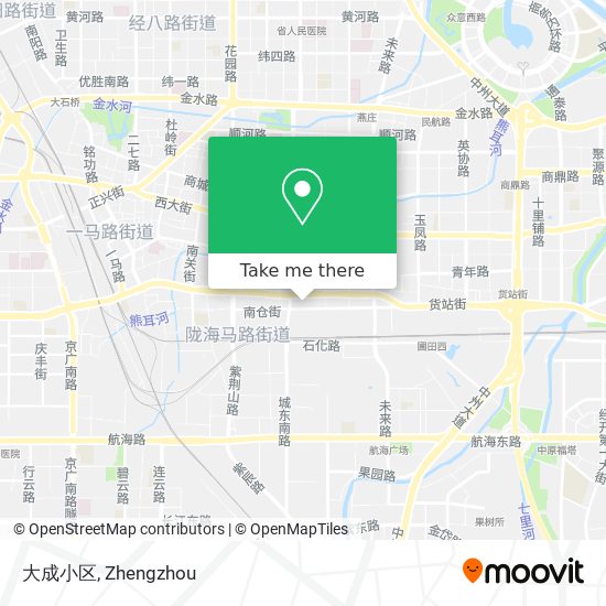 大成小区 map