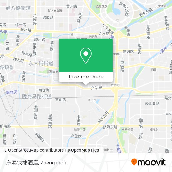 东泰快捷酒店 map