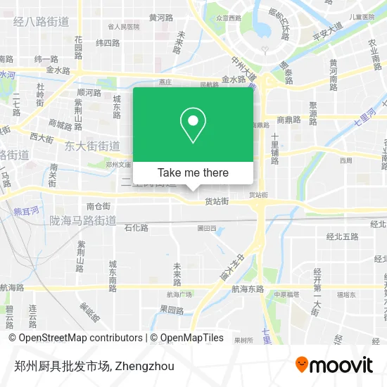 郑州厨具批发市场 map