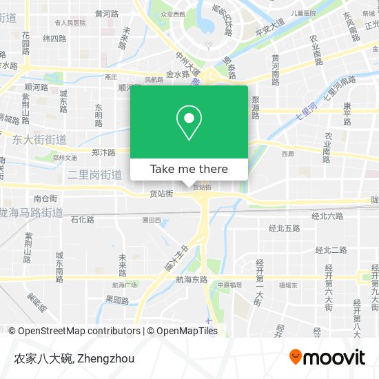 农家八大碗 map