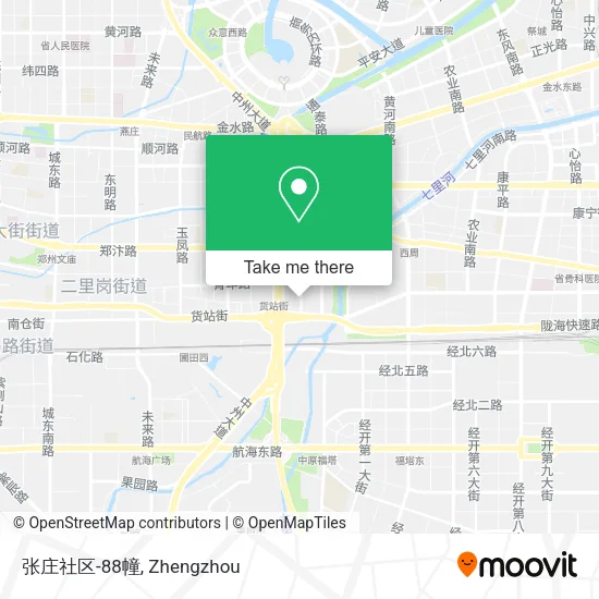 张庄社区-88幢 map
