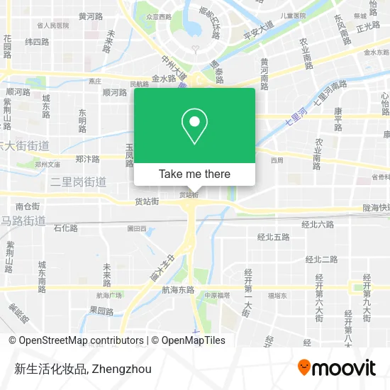 新生活化妆品 map