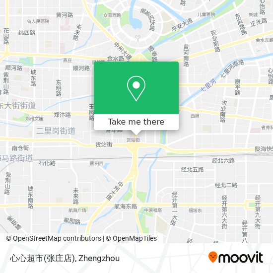 心心超市(张庄店) map