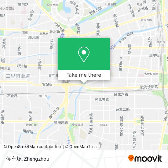 停车场 map