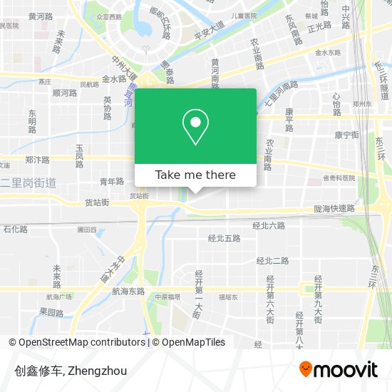 创鑫修车 map
