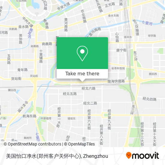 美国怡口净水(郑州客户关怀中心) map