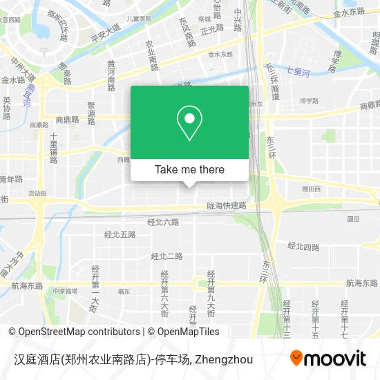 汉庭酒店(郑州农业南路店)-停车场 map