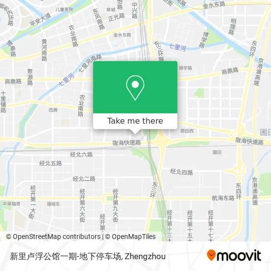 新里卢浮公馆一期-地下停车场 map