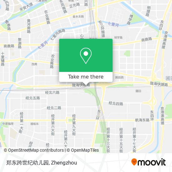 郑东跨世纪幼儿园 map