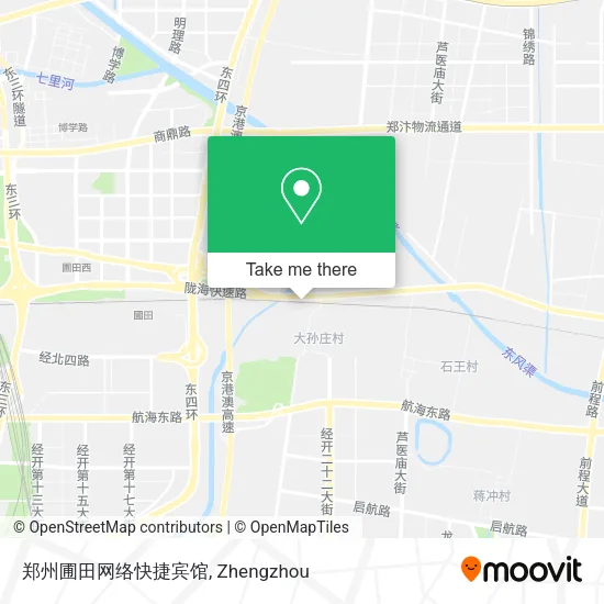 郑州圃田网络快捷宾馆 map