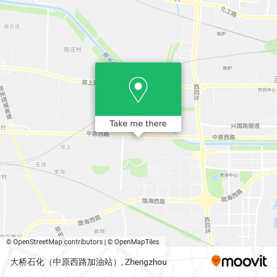 大桥石化（中原西路加油站） map