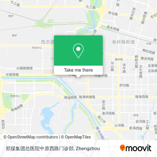 郑煤集团总医院中原西路门诊部 map