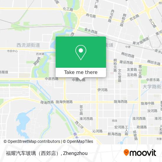 福耀汽车玻璃（西郊店） map