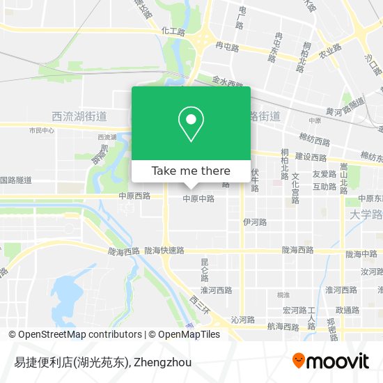 易捷便利店(湖光苑东) map