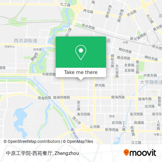 中原工学院-西苑餐厅 map