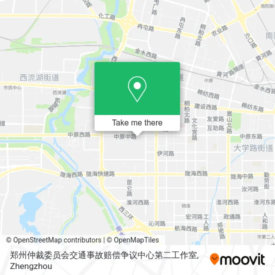 郑州仲裁委员会交通事故赔偿争议中心第二工作室 map