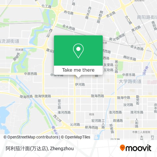 阿利茄汁面(万达店) map