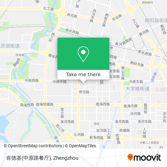 肯德基(中原路餐厅) map