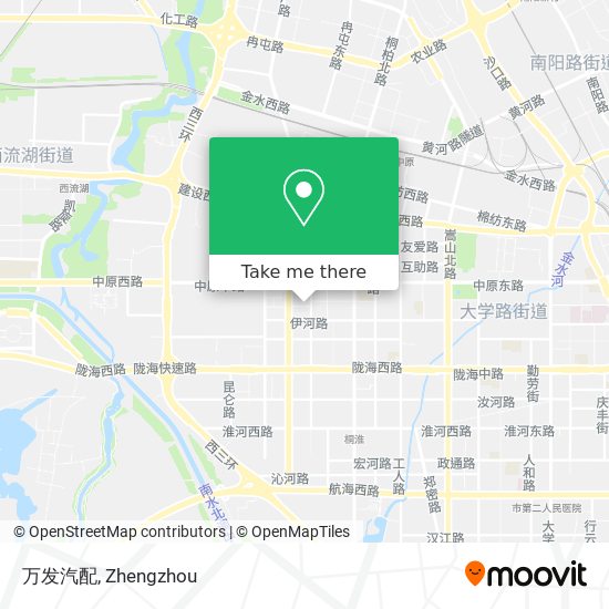 万发汽配 map