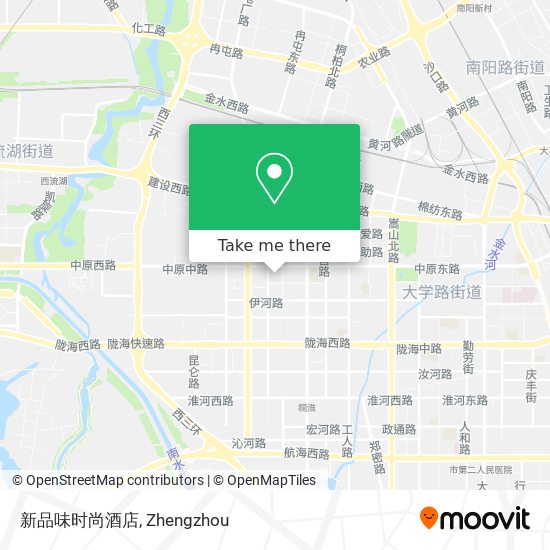 新品味时尚酒店 map
