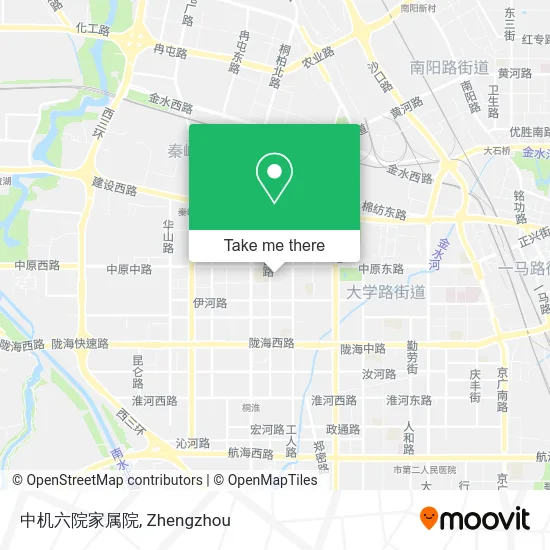 中机六院家属院 map