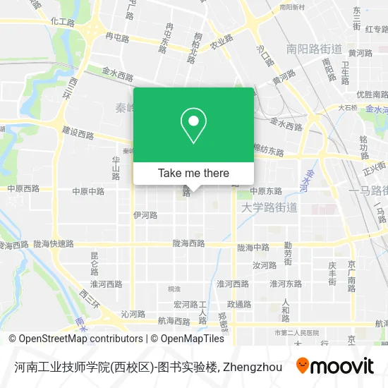 河南工业技师学院(西校区)-图书实验楼 map