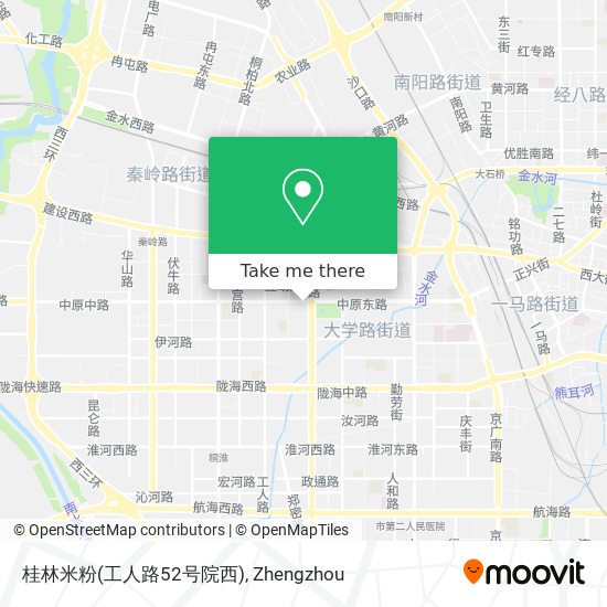 桂林米粉(工人路52号院西) map