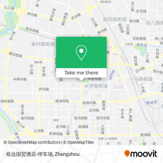 裕达国贸酒店-停车场 map