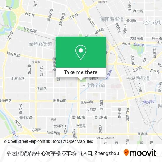 裕达国贸贸易中心写字楼停车场-出入口 map