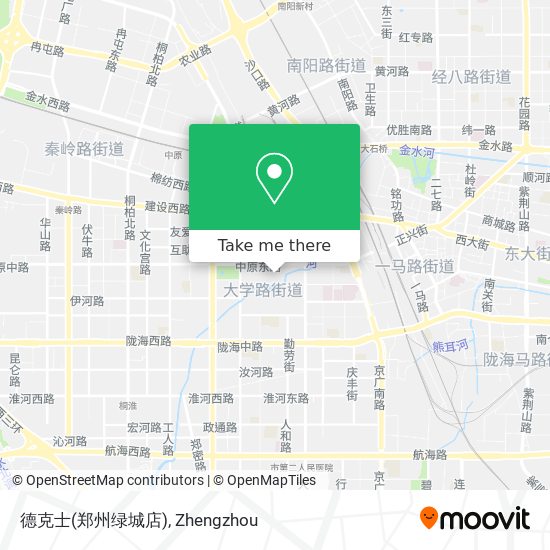 德克士(郑州绿城店) map