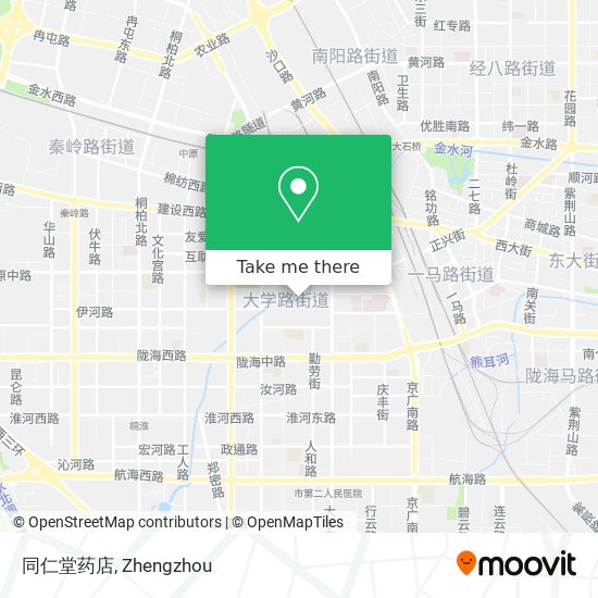 同仁堂药店 map