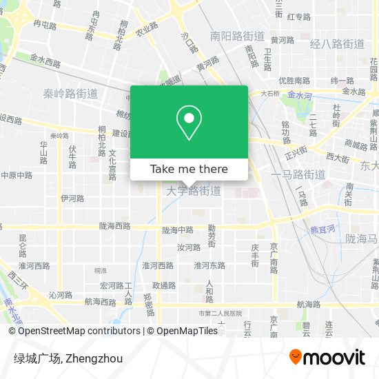 绿城广场 map