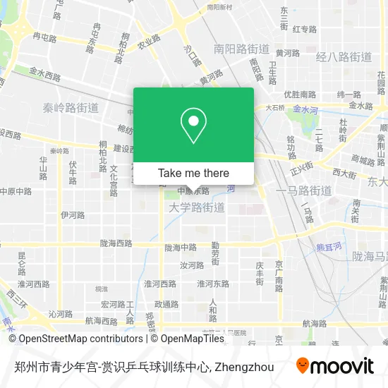 郑州市青少年宫-赏识乒乓球训练中心 map
