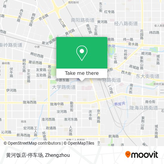 黄河饭店-停车场 map