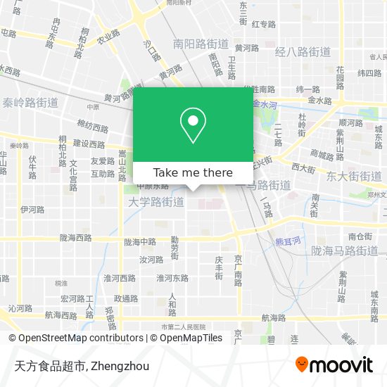 天方食品超市 map