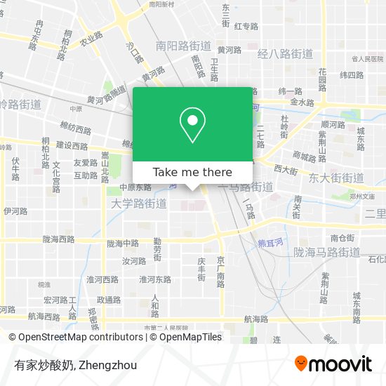 有家炒酸奶 map