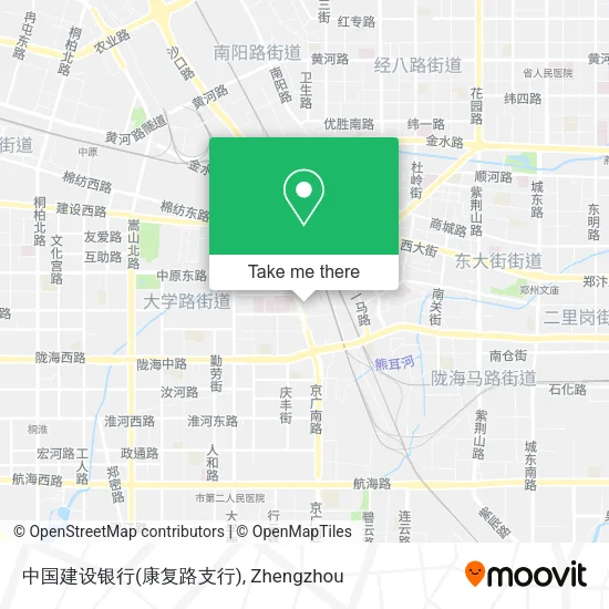 中国建设银行(康复路支行) map