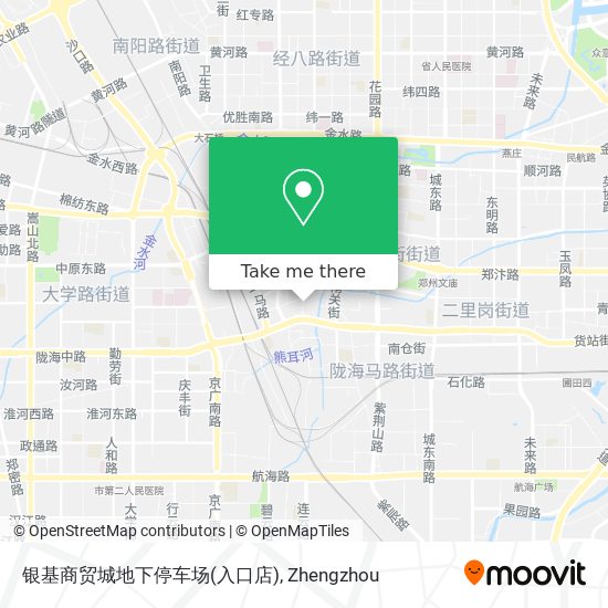 银基商贸城地下停车场(入口店) map