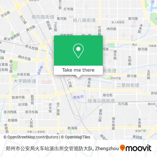 郑州市公安局火车站派出所交管巡防大队 map