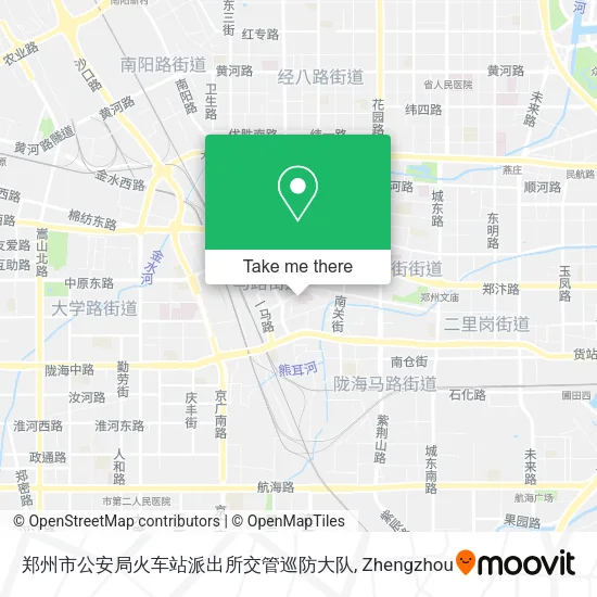 郑州市公安局火车站派出所交管巡防大队 map