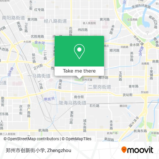 郑州市创新街小学 map