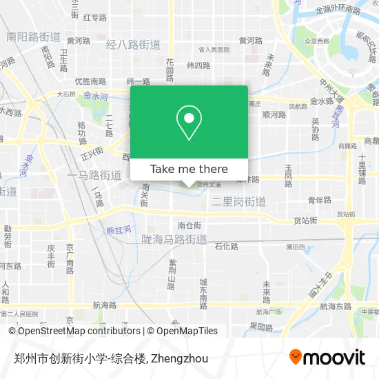 郑州市创新街小学-综合楼 map