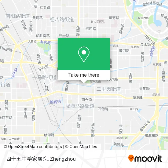 四十五中学家属院 map