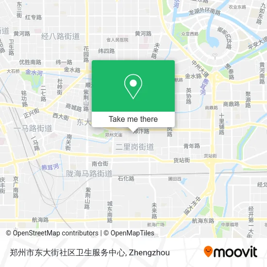 郑州市东大街社区卫生服务中心 map