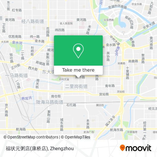 福状元粥店(康桥店) map