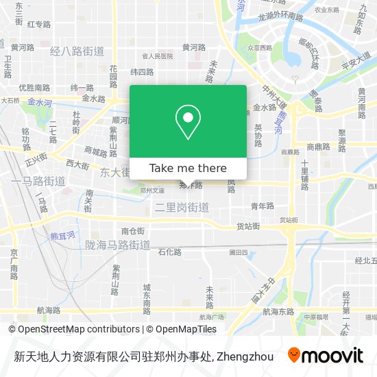 新天地人力资源有限公司驻郑州办事处 map